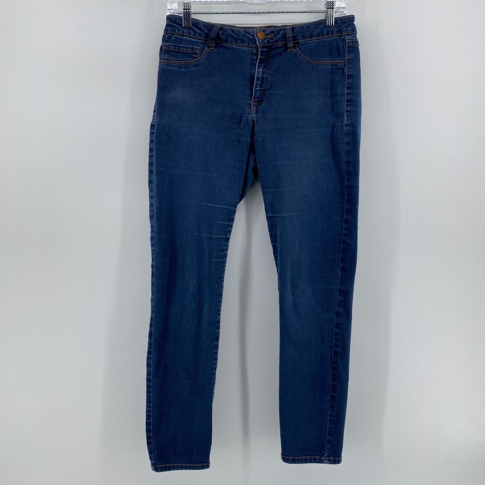 Refuge Womens Skinny Jeans Blue Denim Stretch Size 10 Medium Wash